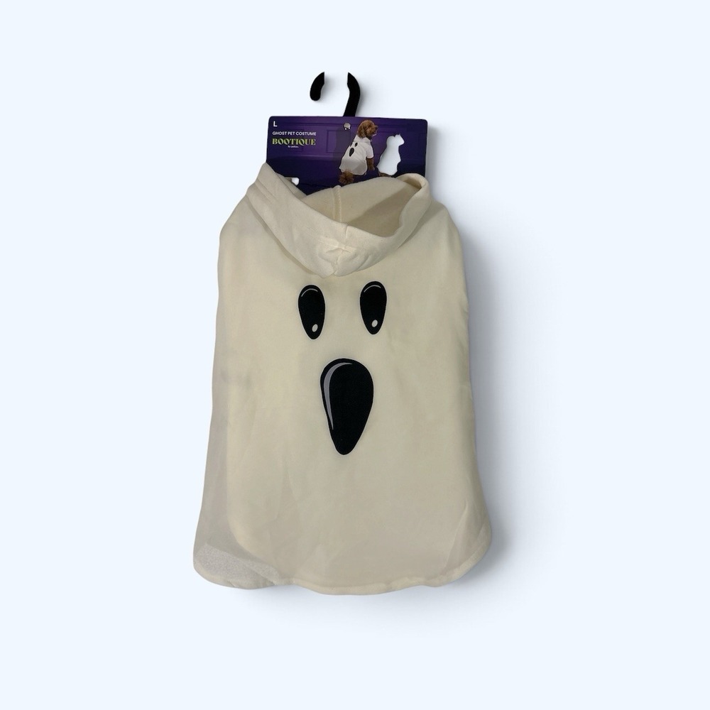 Ghost Dog Costume BOOTIQUE LARGE NEW!!